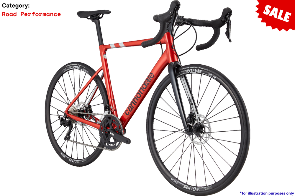 Cannondale CAAD13 Disc 105 - CRD - Candy Red | Hup Leong Company